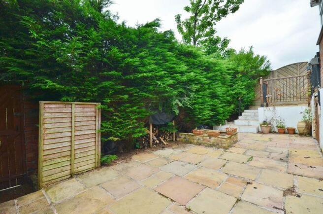 Rear garden