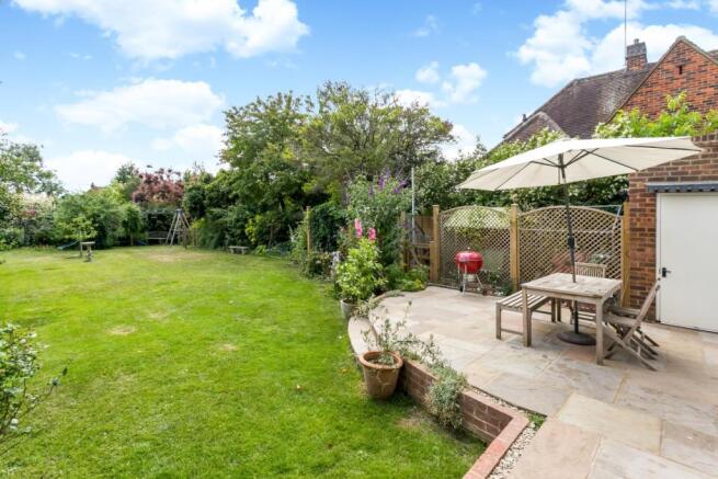 Rear garden