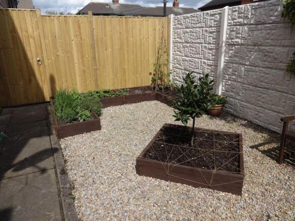 Rear garden