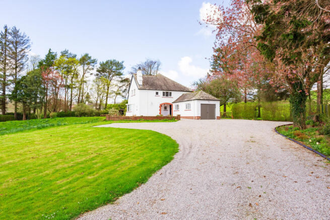 Driveway & Side Elevation