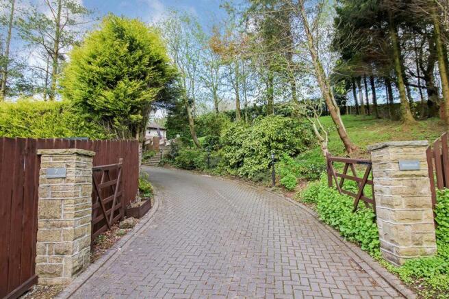 Driveway entrance