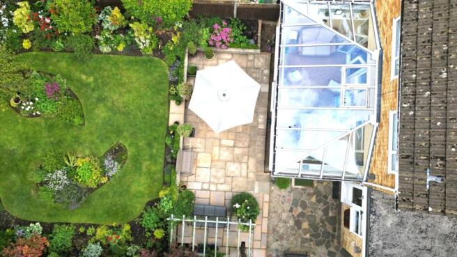 Aerial of rear