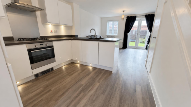 Open Planned Kitchen/Lounge
