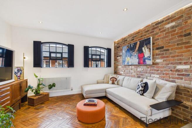 Open plan living/dining room with kitchen