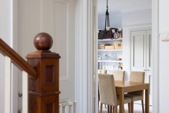 View to dining room