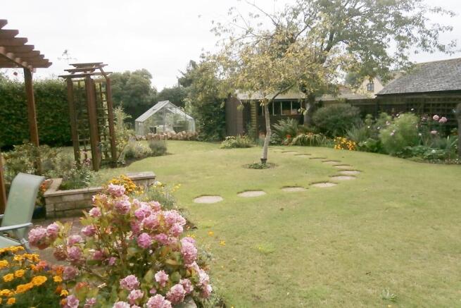 Rear garden