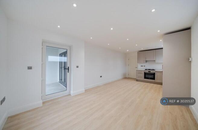 Open Plan Lounge And Kitchen