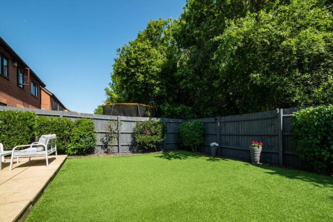 Rear garden