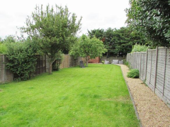 Rear garden