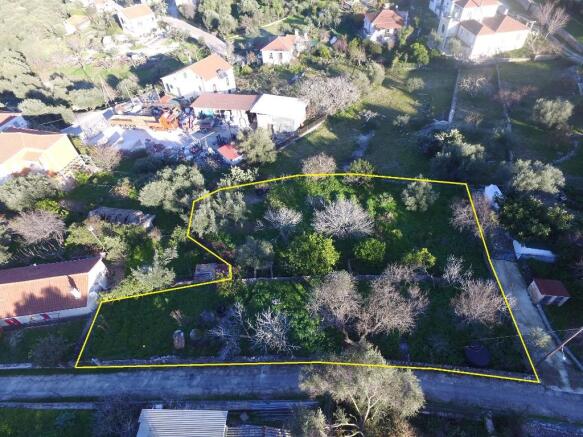 Aerial view & border