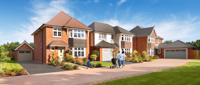 Redrow - Worden Gardens - Street Scene