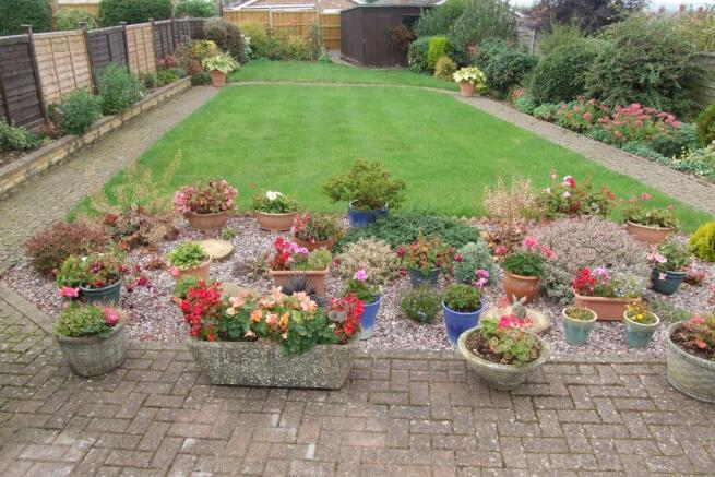 Rear garden