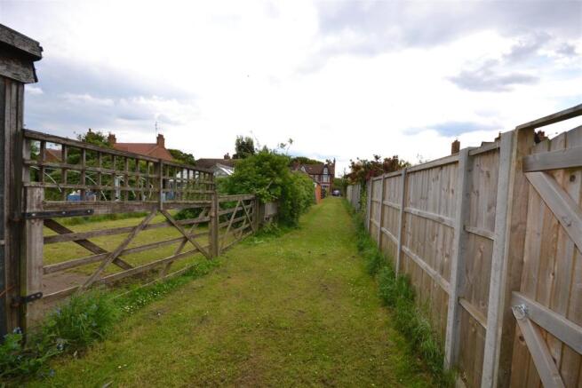 Access to rear garden land