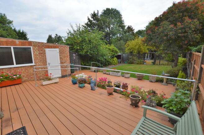 Garden decking