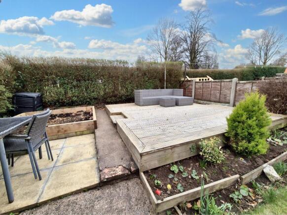 Rear garden