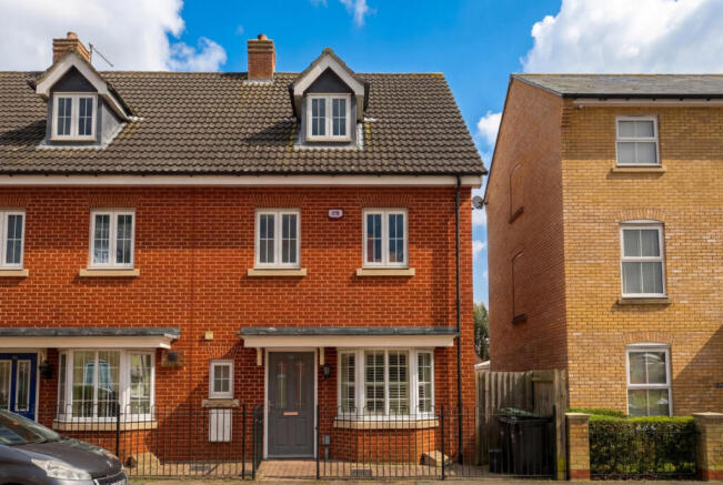 4-bed terraced on Reeve Road, Stansted, Essex, CM24, £475,000