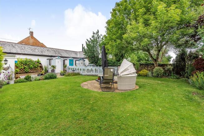 The Old Post Office,Whilton, Rear garden