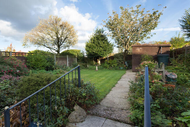 Rear garden