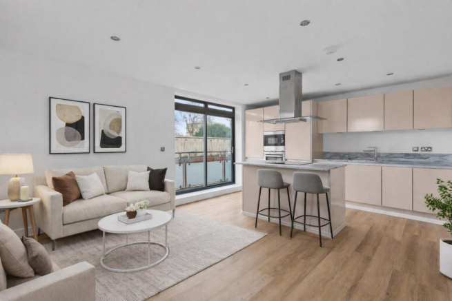 Open Plan Kitchen/Dining/Sitting Area (Virtually S