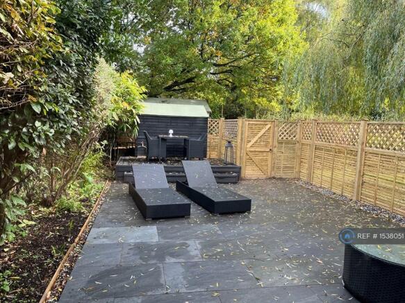 Very Large Private Secure Patio