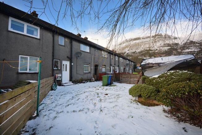 Rear of Property