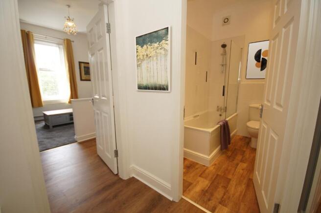 Hallway & Bathroom