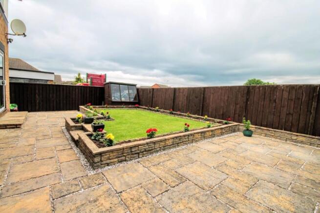 Rear garden