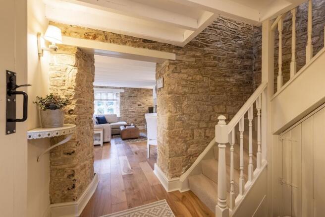 Hallway leading t...