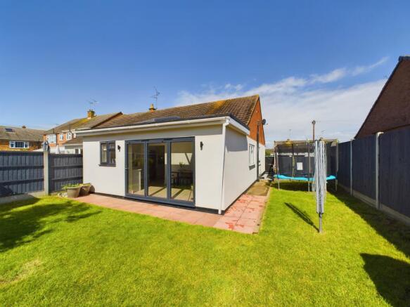 back of bungalow