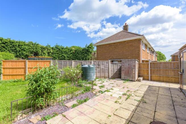 Rear garden
