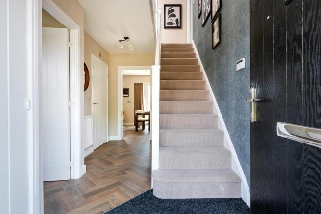 A bright and welcoming hallway