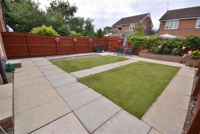 Rear garden