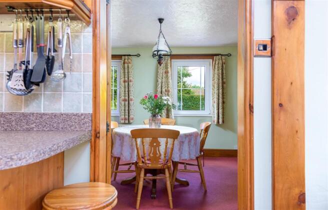 Kitchen through to Dining Room
