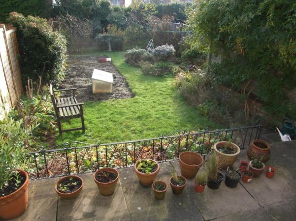 Rear garden