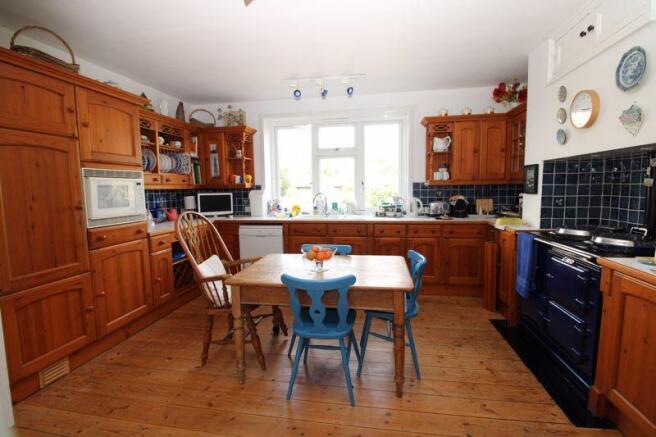 Kitchen with AGA