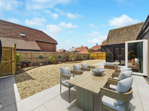 terrace and garde...