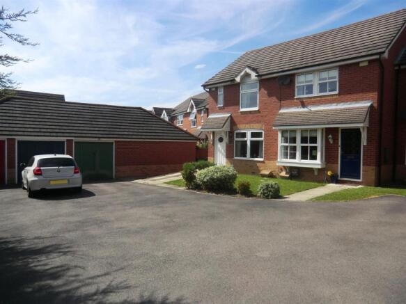 Garage and driveway
