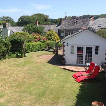 Garden and carthouse