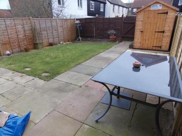 Rear garden