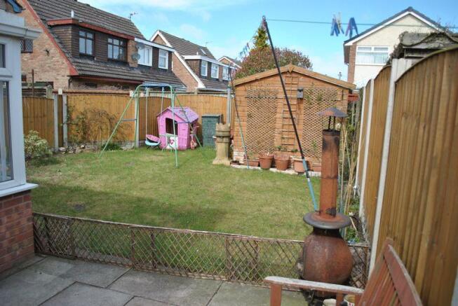 Rear garden
