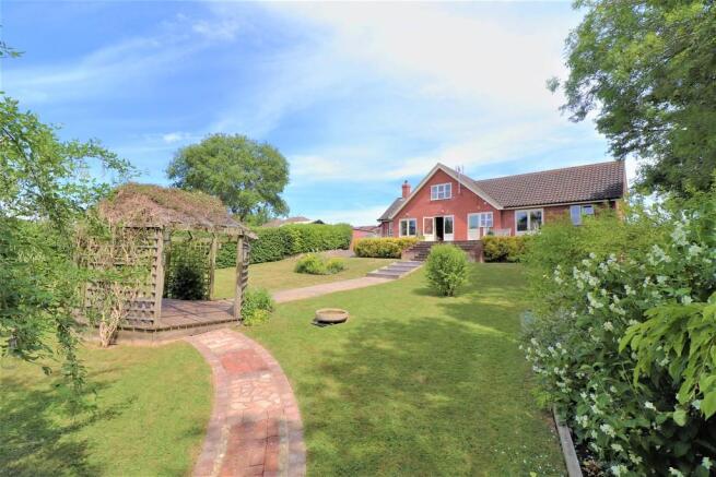 Rear garden