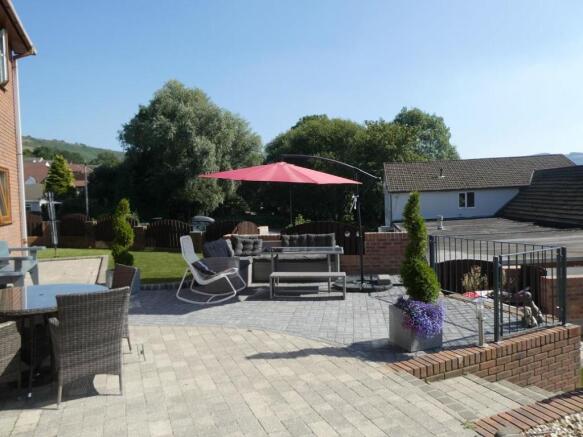 Rear garden
