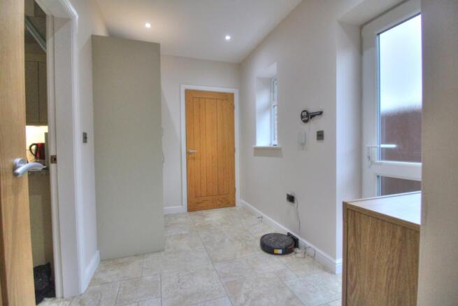 Side entrance hallway