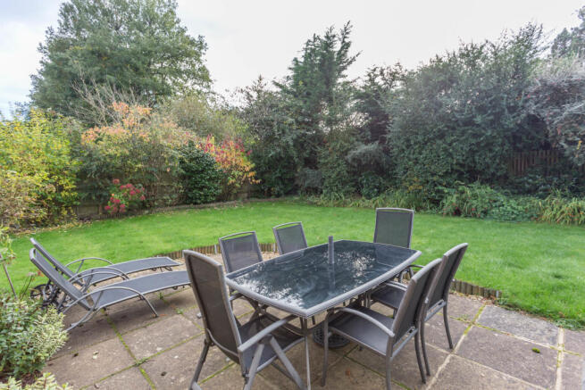 Rear patio