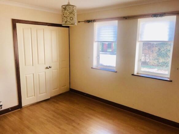 Master bedroom with fitted wadrobes