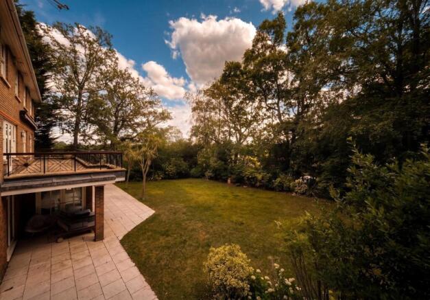 Elevated Rear Garden