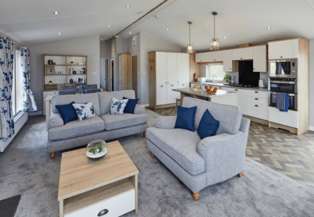 Spacious Open Plan Living Area In The Willerby Pin