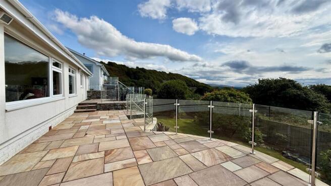raised patio
