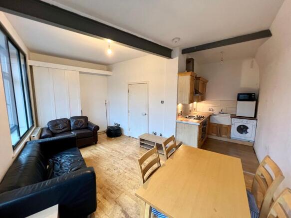 Living Room & Kitchen Area