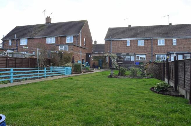 Rear of Property